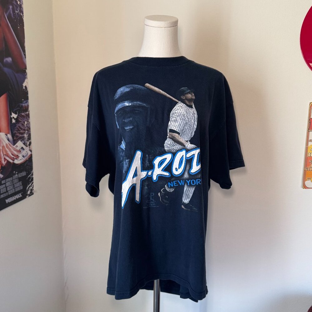 MLB Retro Yankees AROD Graphic Tee Shirt